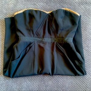 BCBG Knee Length Strapless Dress